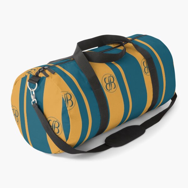Item preview, BB Button Logo Teal and Yellow Strips designed and sold by ByJezie.