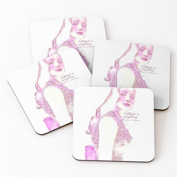 Item preview, La actitud lo es todo en rosa designed and sold by Bless-Up-Store.