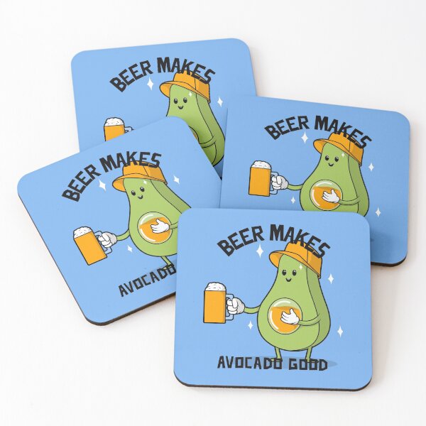Item preview, Beer Makes Avocado Good. Awesome. designed and sold by shirtdan.