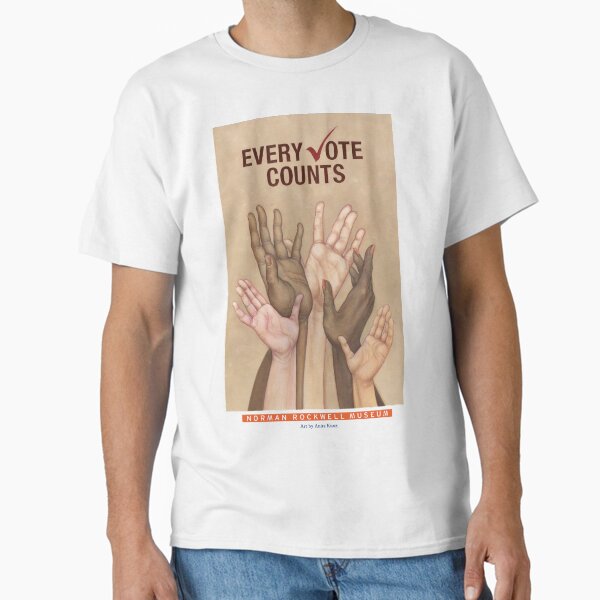 Anita Kunz Every Vote Counts  Classic T-Shirt