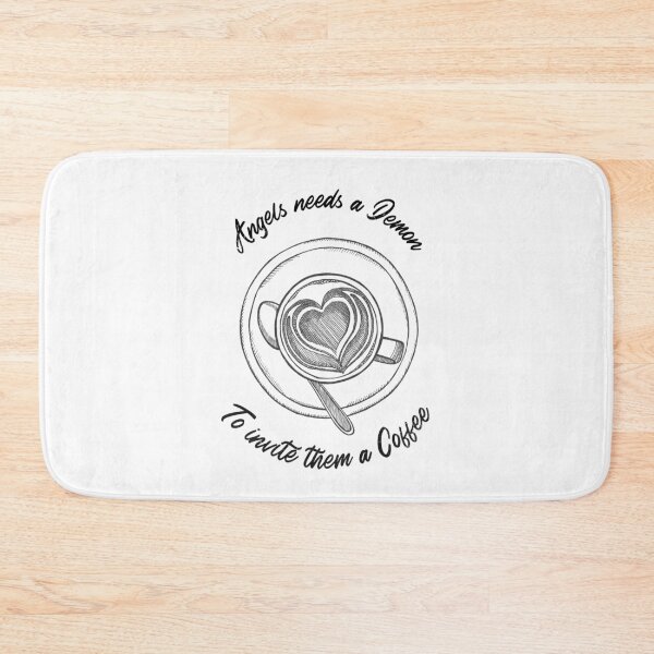 Item preview, Angels needs a Demon to Invite them a Coffee designed and sold by Kaos Urbanwear.