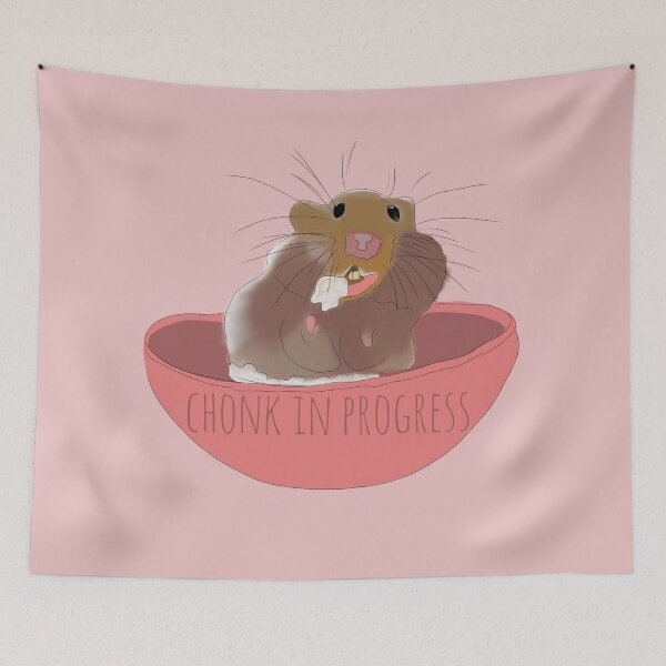 Item preview, Cute Chonky Hamster designed and sold by hashnan21.