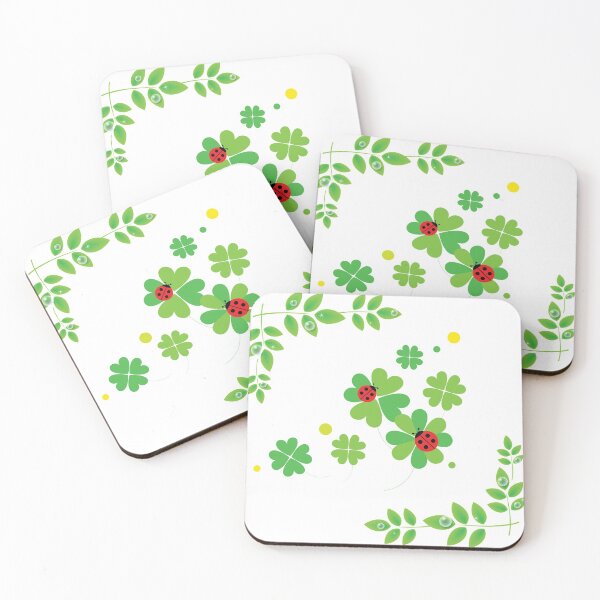 Item preview, Ladybird and leaves designed and sold by RaionKeiji.