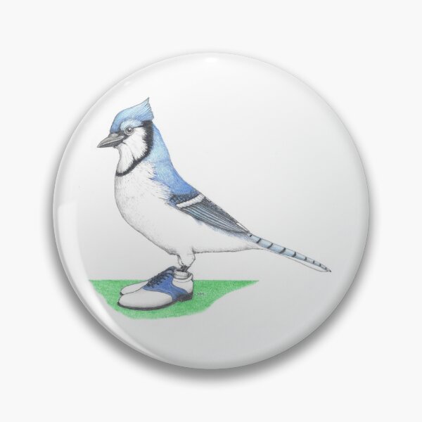 Item preview, Blue jay in golf shoes designed and sold by JimsBirds.