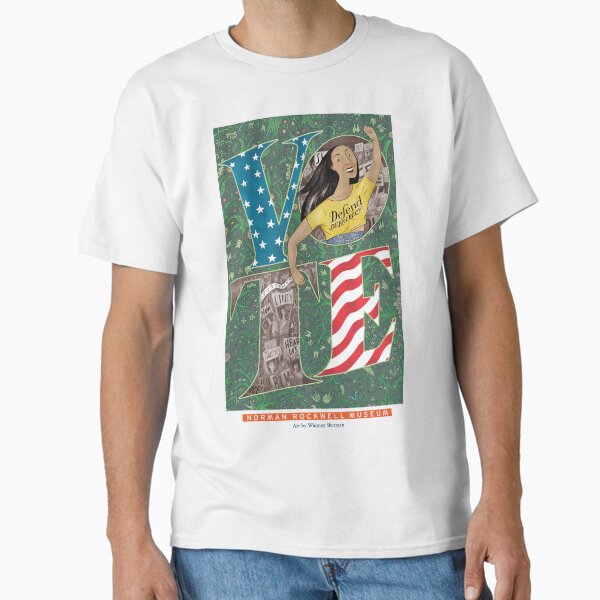 Whitney Sherman Vote: Defend Democracy  Classic T-Shirt