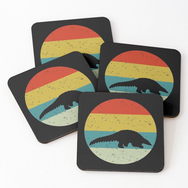 Item preview, retro vintage pangolin designed and sold by LezaZechel.