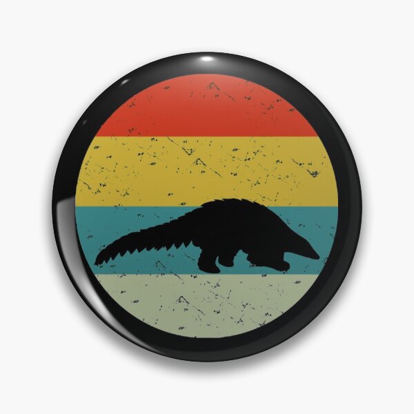 Item preview, retro vintage pangolin designed and sold by LezaZechel.