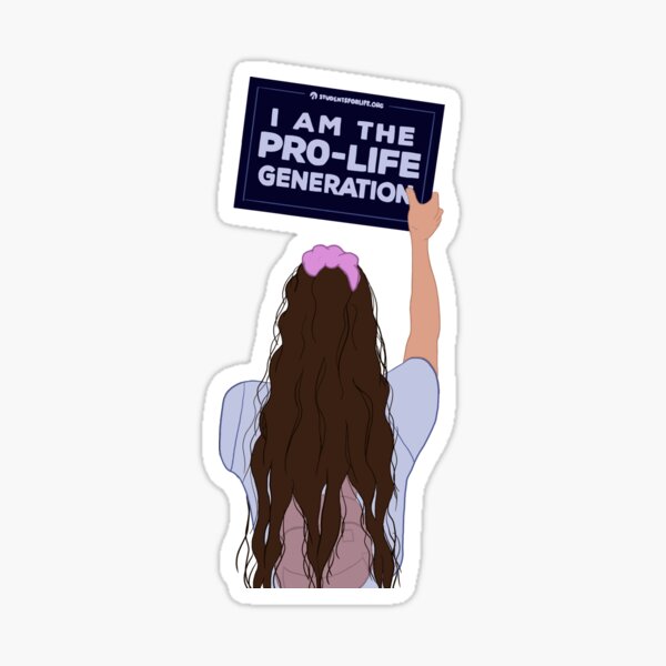 Pro life generation Sticker