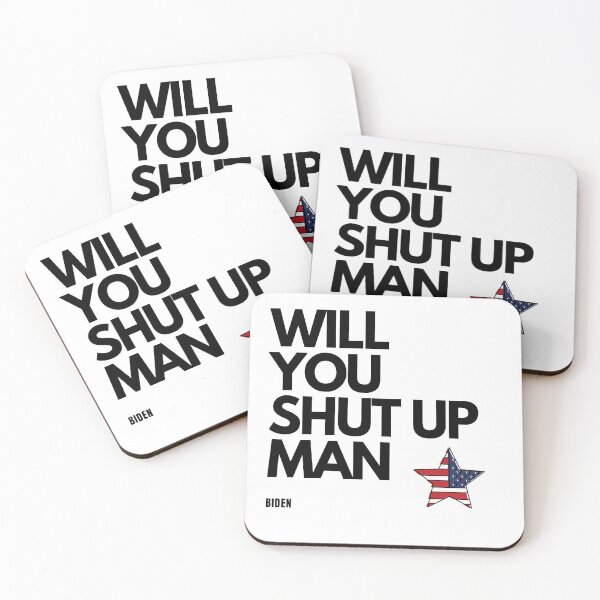 Item preview, will you shut up man designed and sold by joshua pierre.