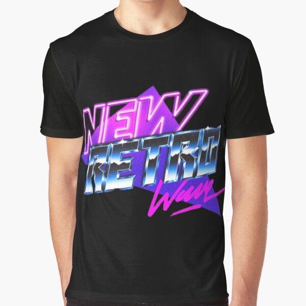 New Retro Wave Graphic T-Shirt