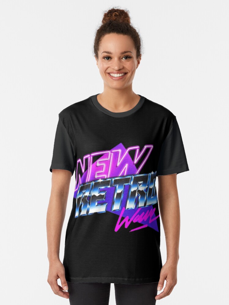 Alternate view of New Retro Wave Graphic T-Shirt