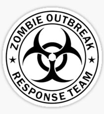 ZOMBIE RESPONSE TEAM Sticker