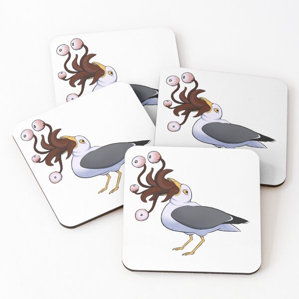 Item preview, Seagull Eating a Starfish(?) designed and sold by AbCatArts.