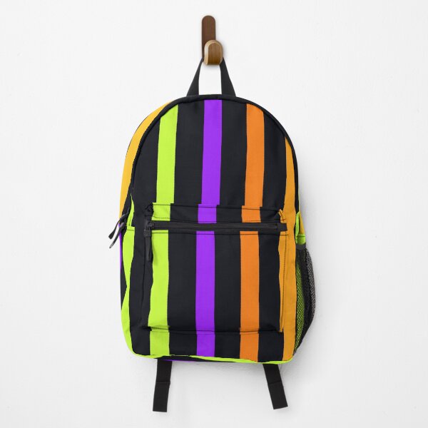 Item preview, halloween vertical stripes designed and sold by prismatic paper co.
