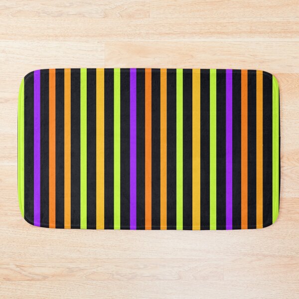 Item preview, halloween vertical stripes designed and sold by prismatic paper co.