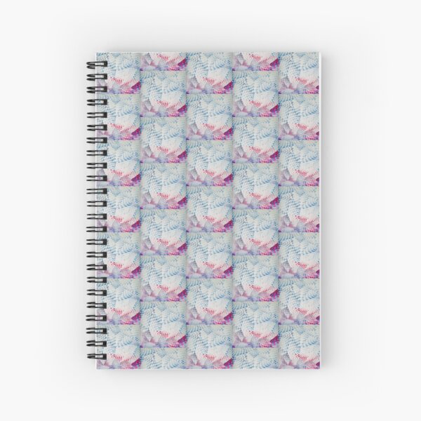 Blue Chaos Spiral Notebook
