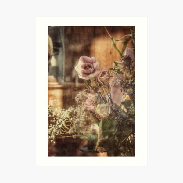 Dying Flowers Art Print