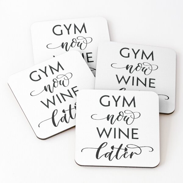 Item preview, Gym Now Wine Later designed and sold by CreativeEmpires.