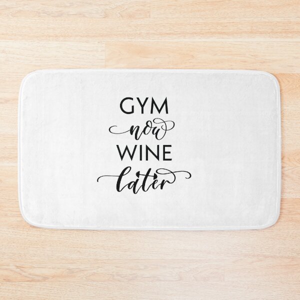 Item preview, Gym Now Wine Later designed and sold by CreativeEmpires.