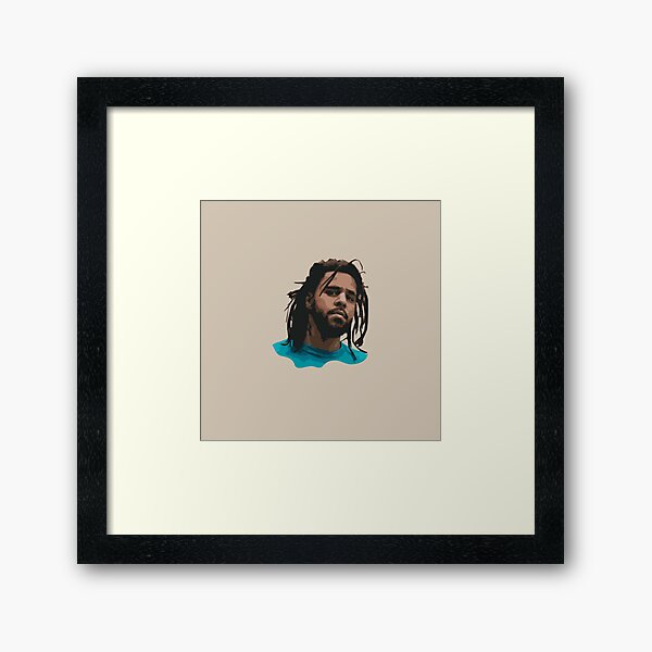Framed J Cole Autograph Replica Print Jermaine Cole 8x10 Print Collectibles Art & Collectibles