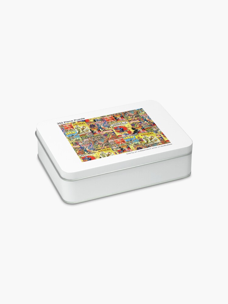 Alternate view of Vintage Comic Covers Jigsaw Puzzle