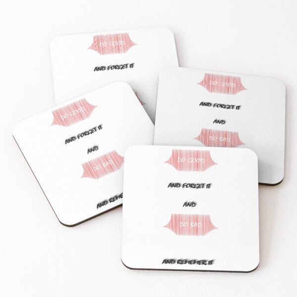 Item preview, Do good and forget it and do bad and remember it designed and sold by zoughlal.