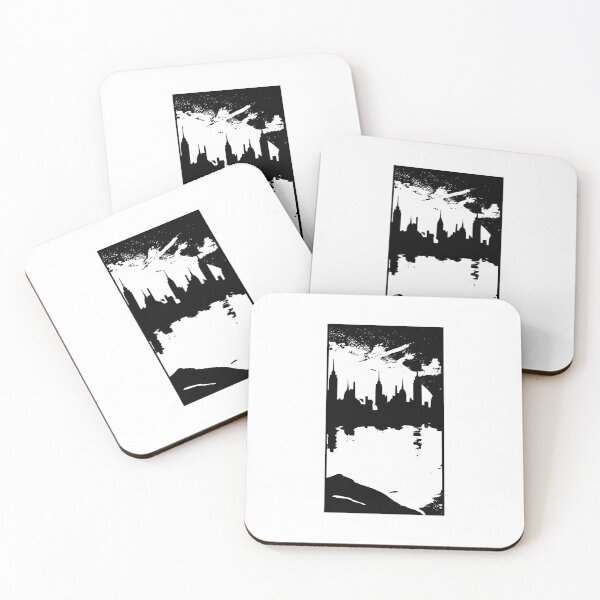 Artikelvorschau, Monochromes Stadtbild entworfen und verkauft von Doodlescape.