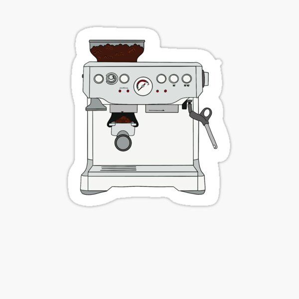 Item preview, Espresso/Breville Coffee Maker Sticker designed and sold by bysheriserae.