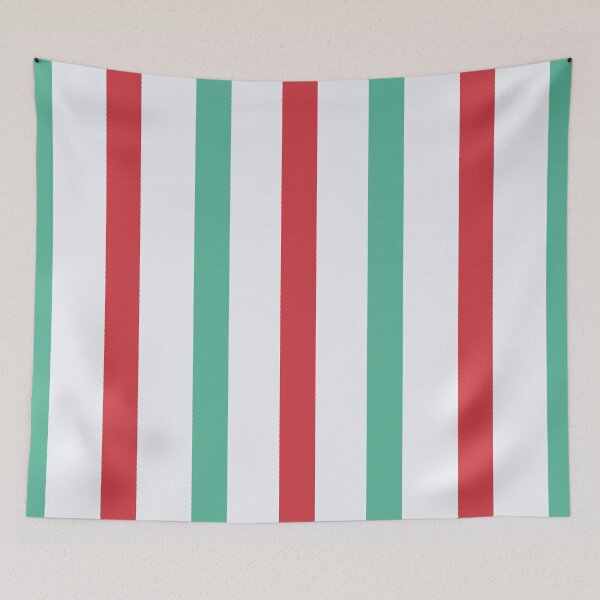 Item preview, muted christmas vertical stripes designed and sold by prismatic paper co.