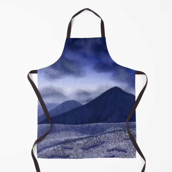 Item preview, Landscape of Mountains in Blue designed and sold by ByJezie.