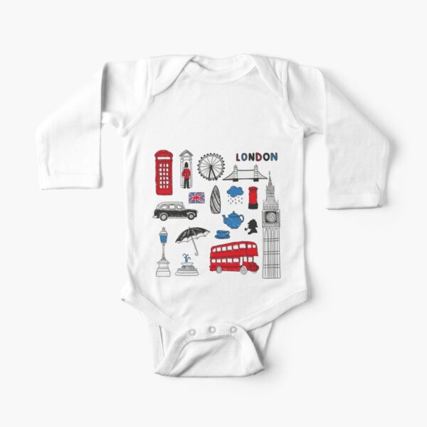 I Heart My British Mommy United Kingdom Love Flag Baby Clothes