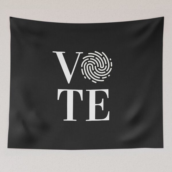 Item preview, Registered Show Up Vote Print designed and sold by BestOfTravel.