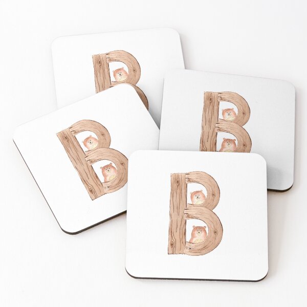 Item preview, Acuarela Oso Letra B | Alfabeto para niños designed and sold by SerendipityNow.