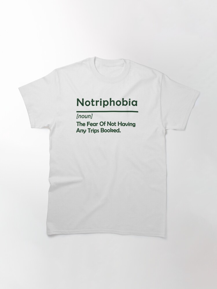 notriphobia t shirt