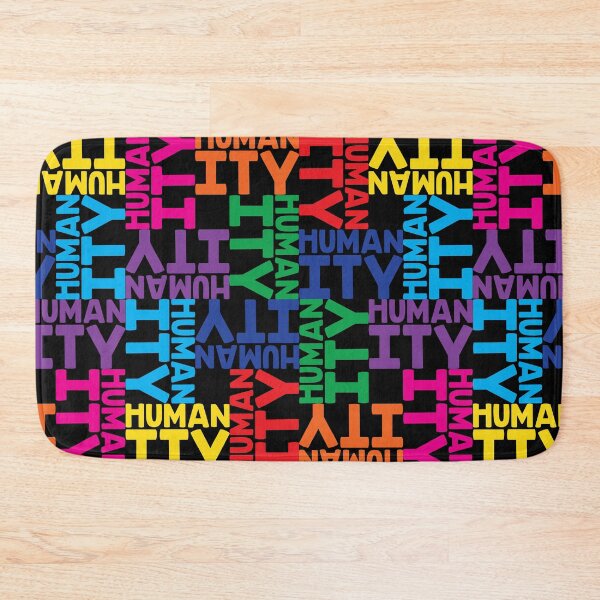 Item preview, Humanity-typographic pattern designed and sold by HeraAndKosmos.