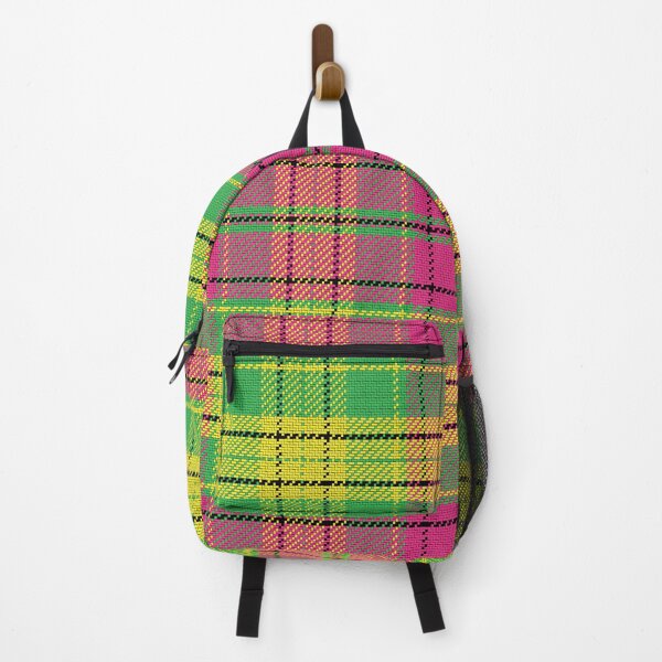 Item preview, Scottish tartan, black, yellow, pink; green designed and sold by kavalenkavart.