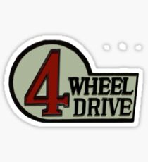 Toyota FJ40 Land Cruiser Four Wheel Drive Emblem Sticker