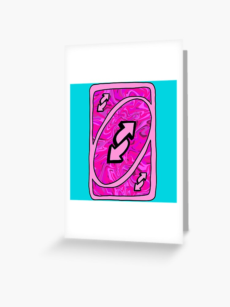 UNO Reverse card - Yellow Greeting Card for Sale by crossesdesign