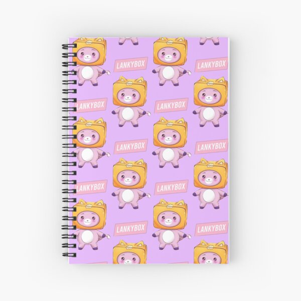 Lankybox Spiral Notebook