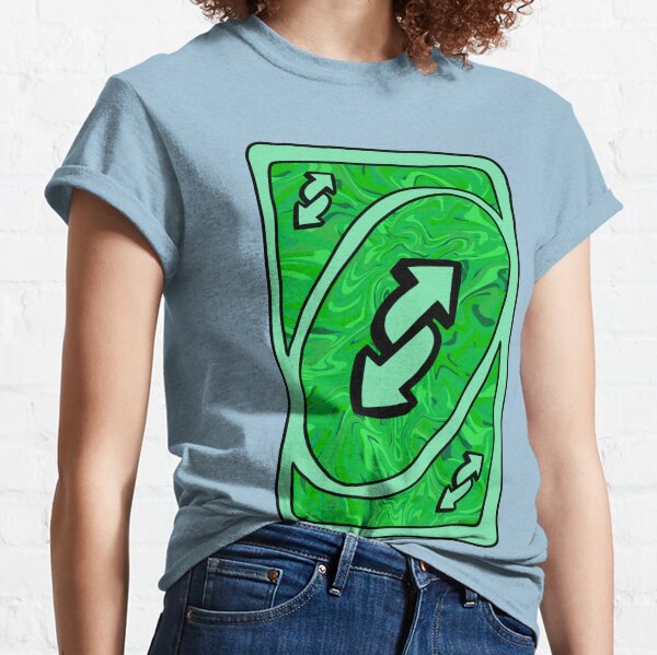 Uno Game T Shirts Redbubble - roblox uno reverse card pants