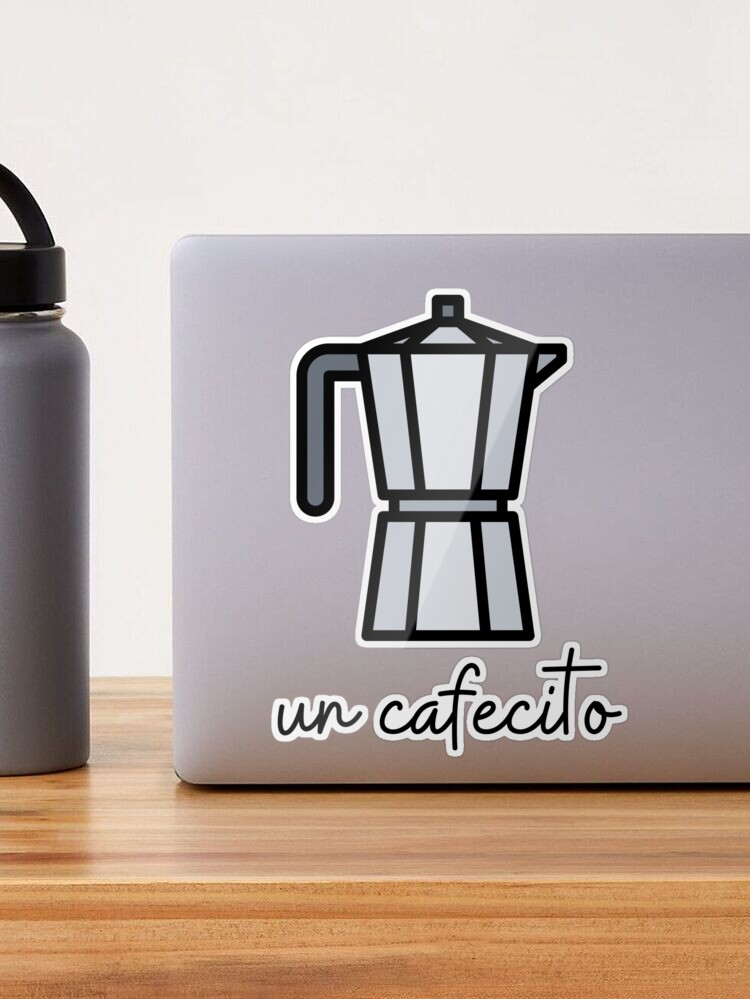 Cuban Coffee Sticker Cafecito Sticker Powered by Pilon Espresso Sticker  Colada Cortadito Cafe Con Leche Made in the USA 