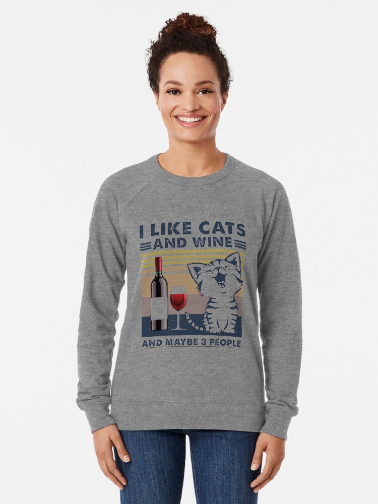 i like hunting and maybe 3 people sweatshirt