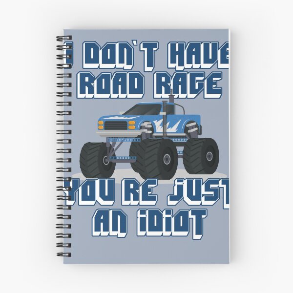 Item preview, It's Not Road Rage You're Just An Idiot Trucker Driving Design designed and sold by Njkfla.