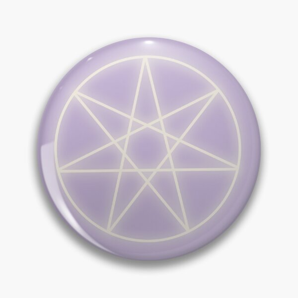 Item preview, SEVEN POINTED STAR - PASTEL LILAC designed and sold by A H GINARTE.