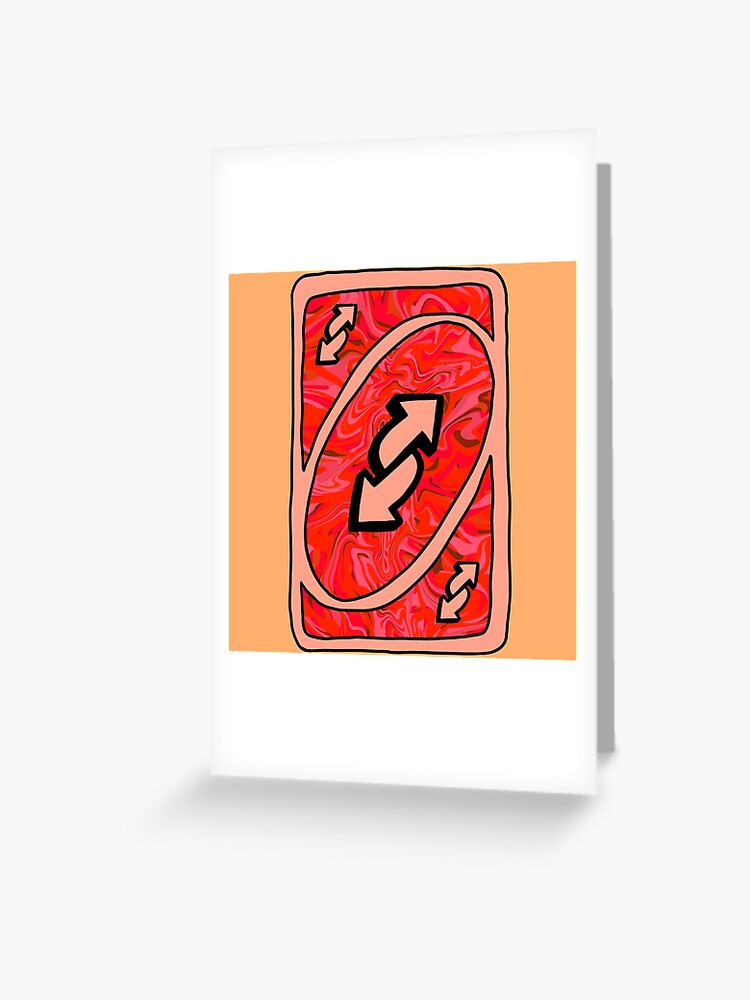 Uno Reverse Greeting Cards for Sale