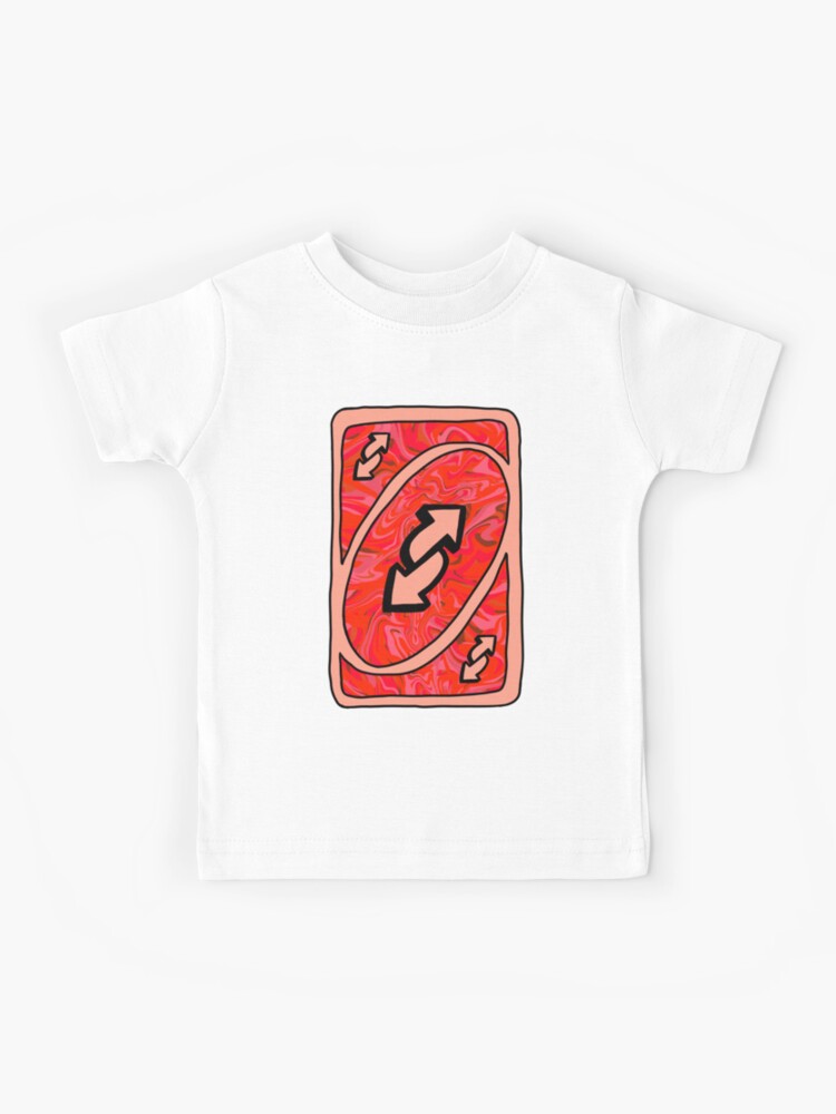 Red Uno Reverse Card | Kids T-Shirt