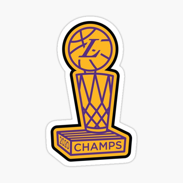 2020 Dodgers Lakers Champions Los Angeles stickers LA