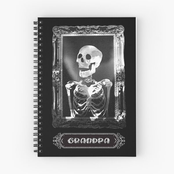 Item preview, skeleton portrait of grandfather in frame designed and sold by Astralia.