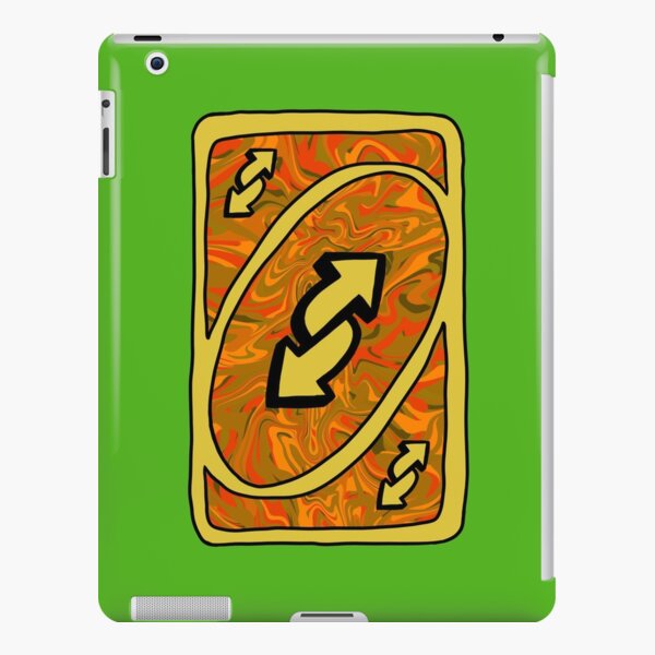 genderfluid pride uno reverse card | iPad Case & Skin