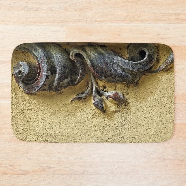 Item preview, Antique Carved Stone Floral Wall Decoration designed and sold by Anna Lemos.